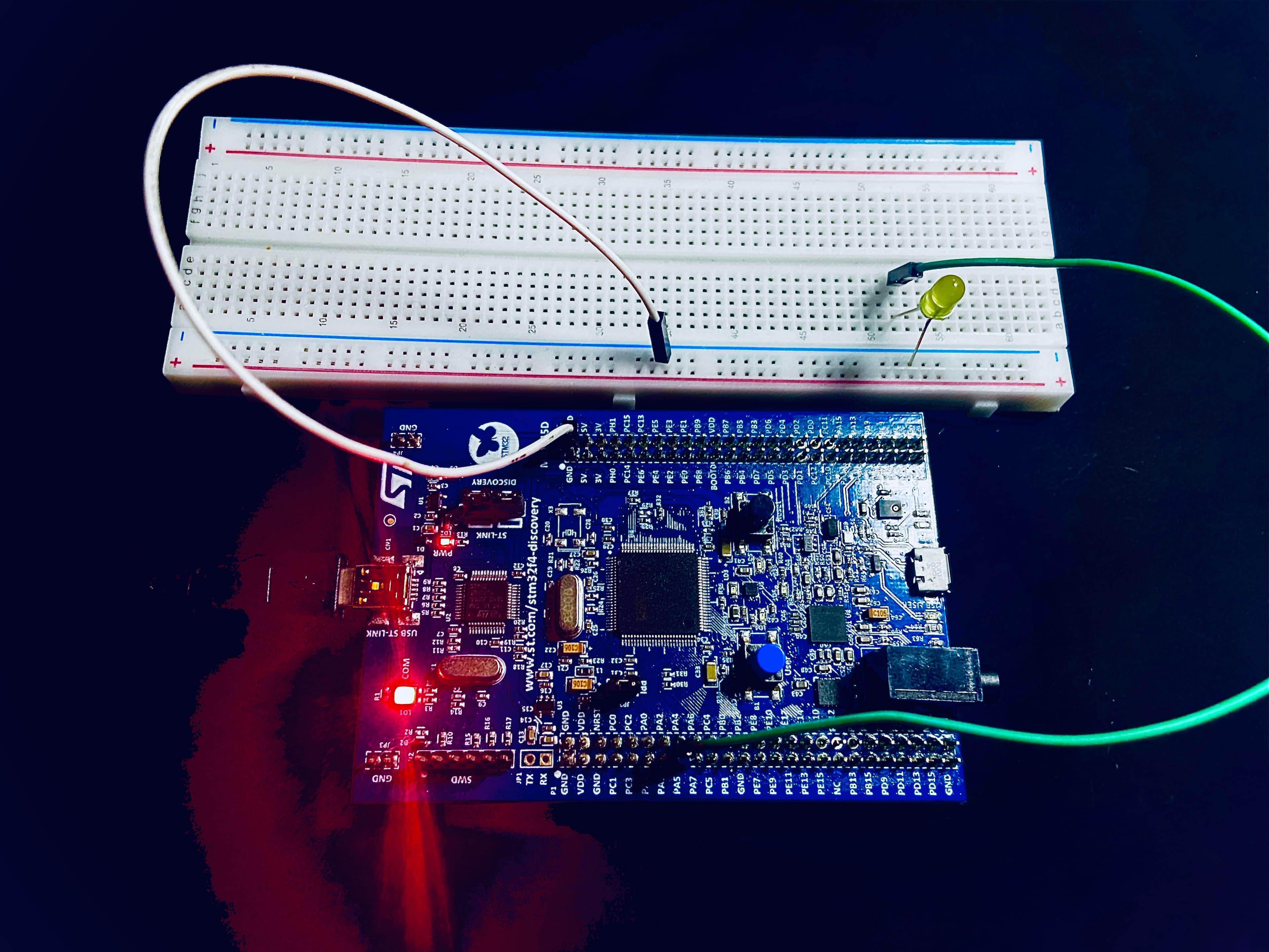 Generating Delays Using TIMERS on STM32F411 Discovery Board (using HAL - Hardware Abstraction Layer)